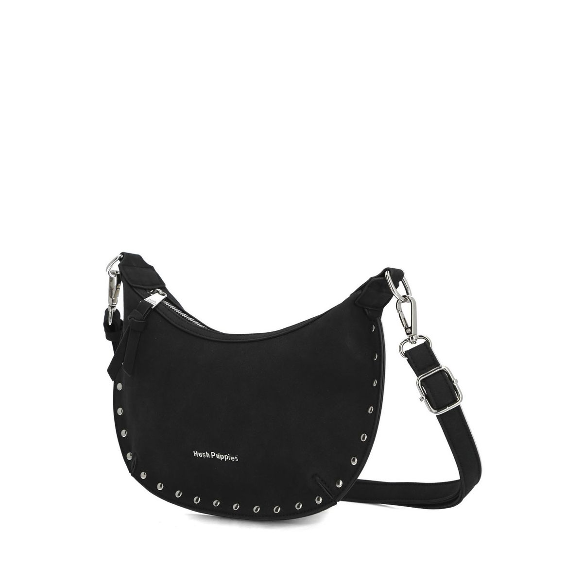 HUSH PUPPIES - Cartera Mujer Trini Hobo Negro HUSH PUPPIES
