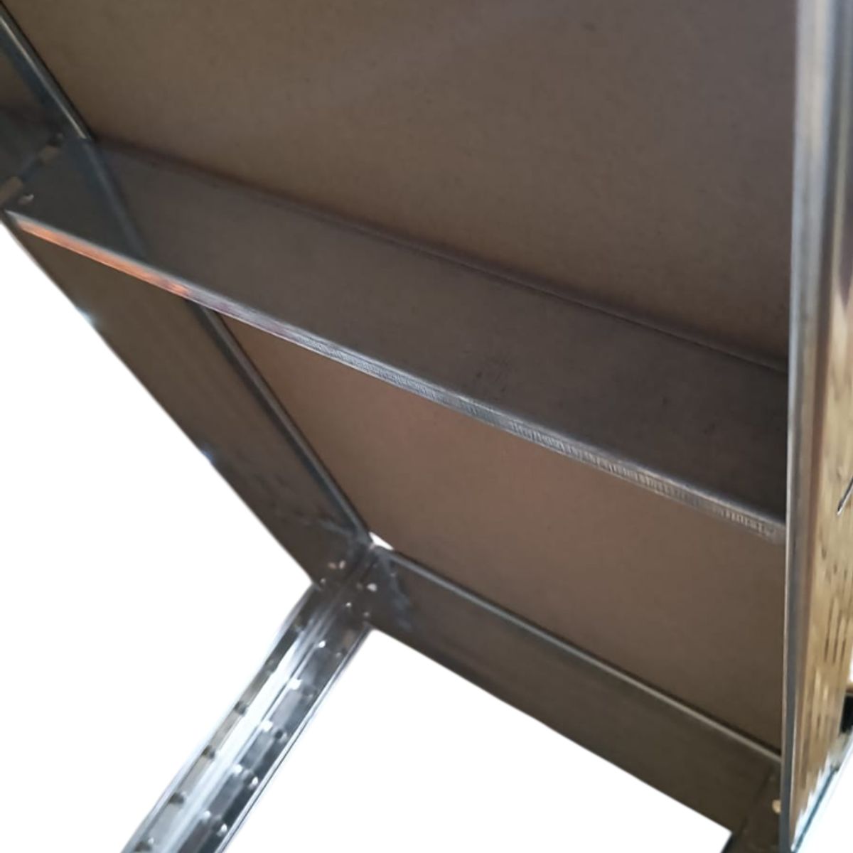 GENERICO - Estante Galvanizado 150x70x30 cm Gris 140 Kg 4 Niveles
