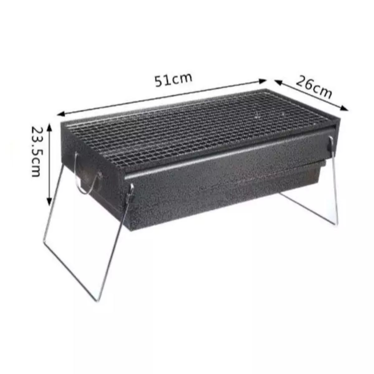 GENERICO - Parrilla A Carbón Portátil Plegable Para Camping Terraza Ir