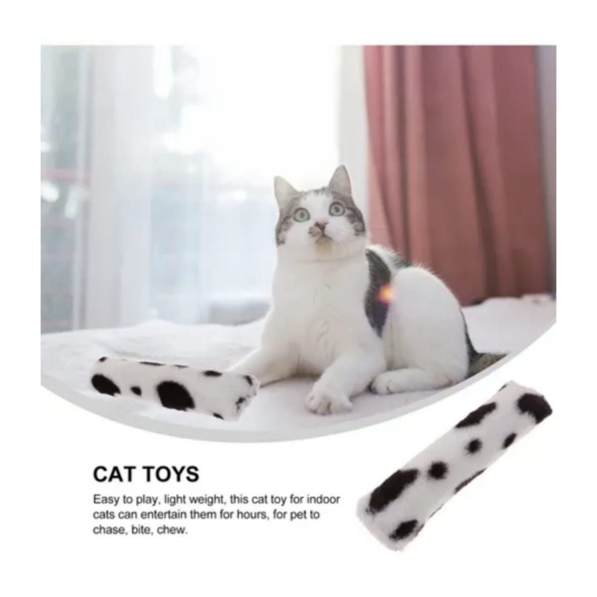GENERICO - Juguete Peluche de Felpa Para  Perros y Gatos  Cojin de Juego 20cm