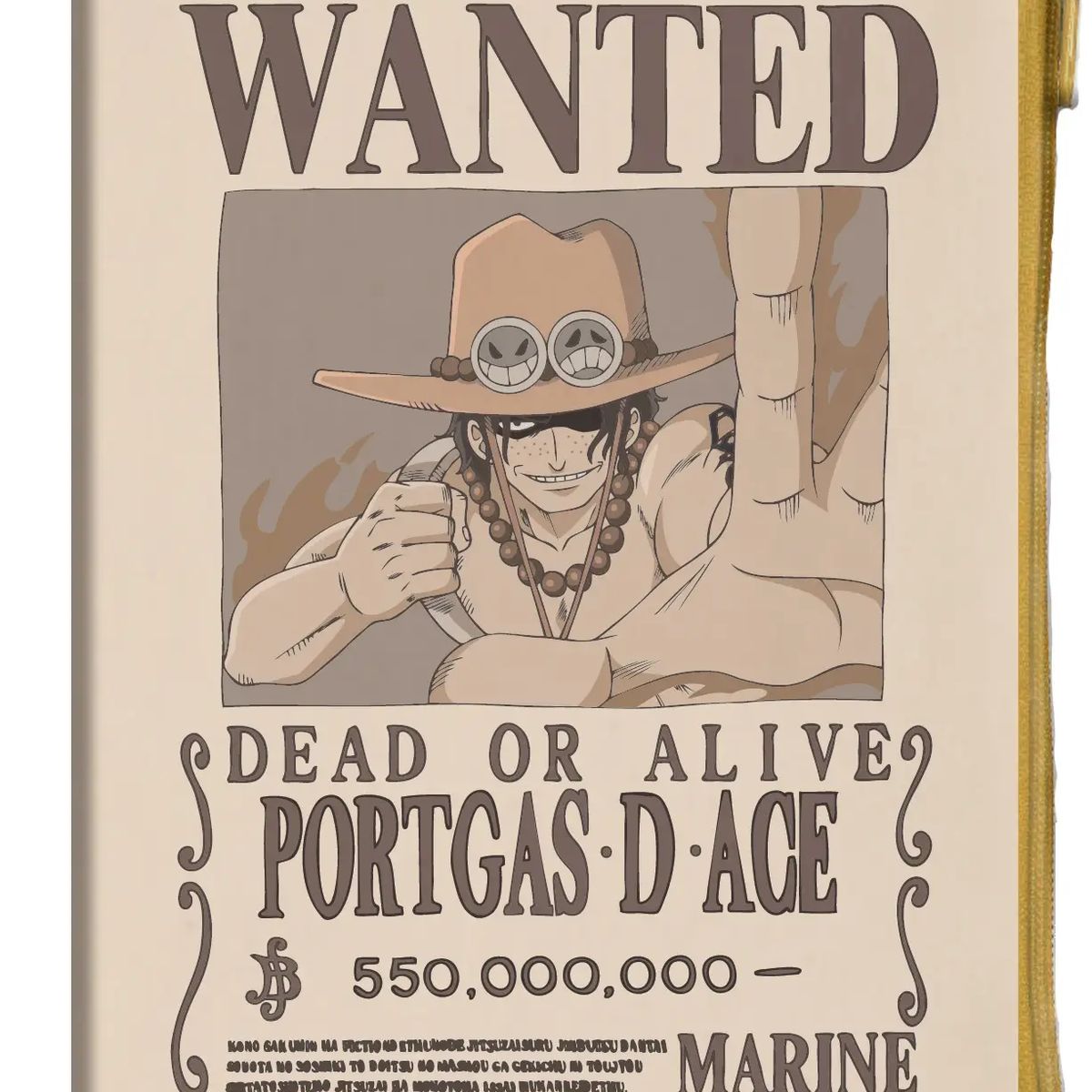 TOEI ANIMATION - Estuche original One Piece Wanted  Ace