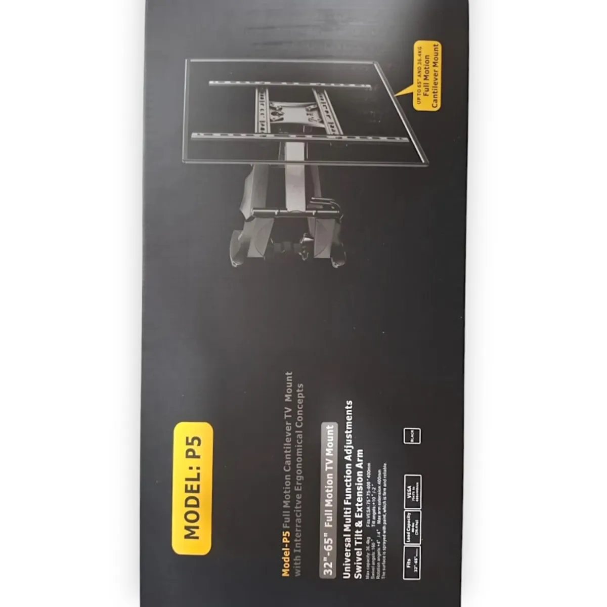 MALIK - Soporte de Pared TV 32-65 Pulgadas Doble Brazo P5