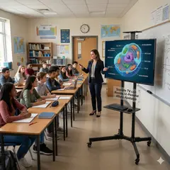 MALIK - Soporte Móvil para TV 32 a 70 Pulgadas con Ruedas