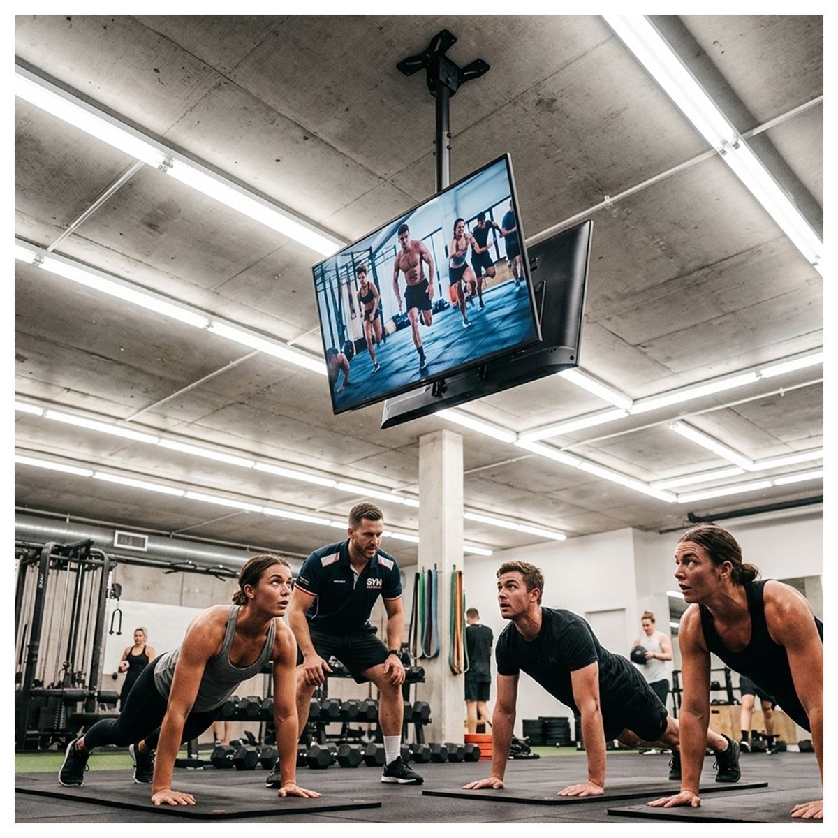 MALIK - Soporte de Techo para TV 32-75 T560-15 Carga 68kg