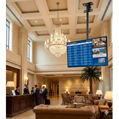 MALIK - Rack de Techo para Televisor 32 a 72" Resistente