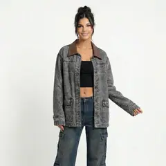 D'JOE - Chaqueta Denim Oversize Mujer Nairobi