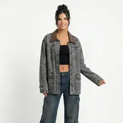 D'JOE - Chaqueta Denim Oversize Mujer Nairobi
