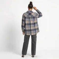 D'JOE - Camisa Leñadora Oversize Mujer Rebecca