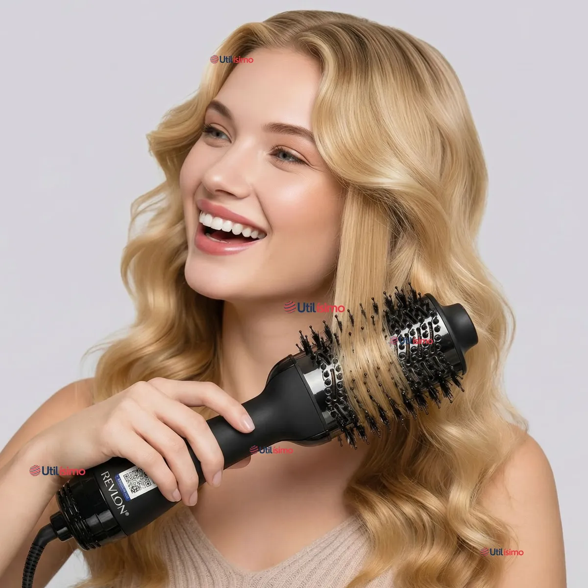 REVLON - Cepillo Secador Alisador De Cabello One Step Revlon 800W Titanium