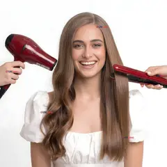 REVLON - Set Secador y Plancha Alisadora Portátil 2000W