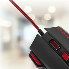 MAXELL - Mouse Gaming Samurai Series 3200 Dpi Mow-r Gamer Pro