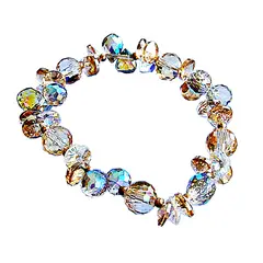 VIVAFELICIA - Pulsera Cristales Mónaco Tornasol