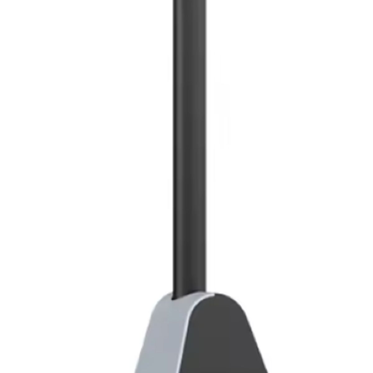 GENERICO - 2 Cepillos Escobilla de baño mango largo de silicona cabezal de cepillo TPR flexible, inodoro limpio