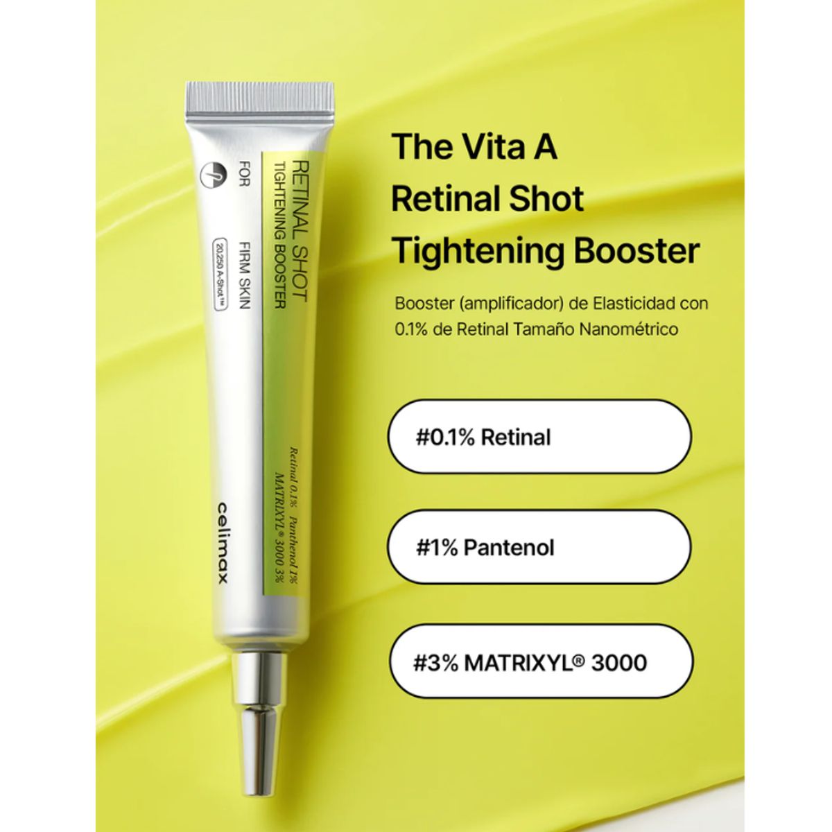 CELIMAX - Crema Antiedad Celimax Vita-A Retinal Shot Tightening Booster 15ml