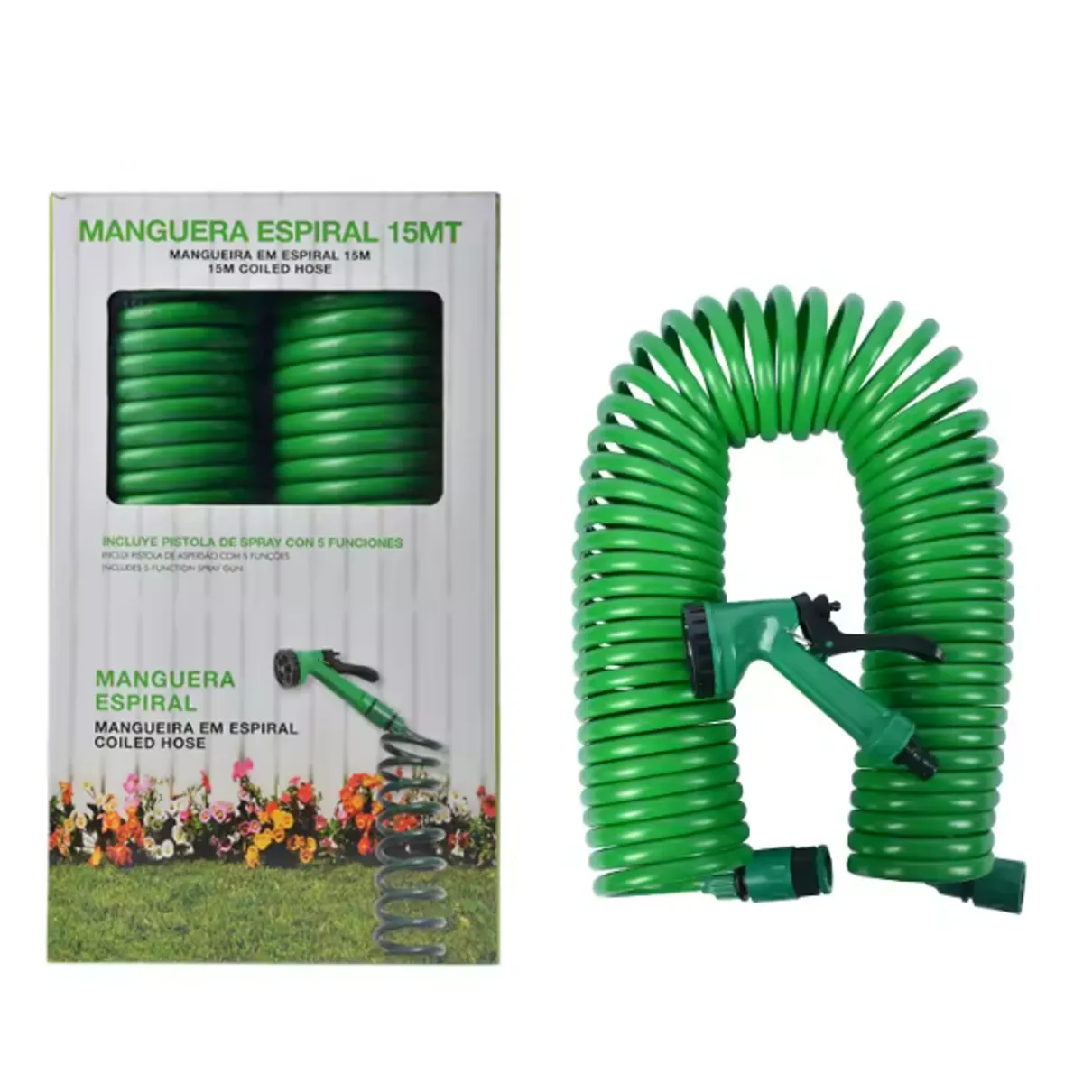 GENERICO - Manguera de agua flexible expandible hasta 7.5 metros