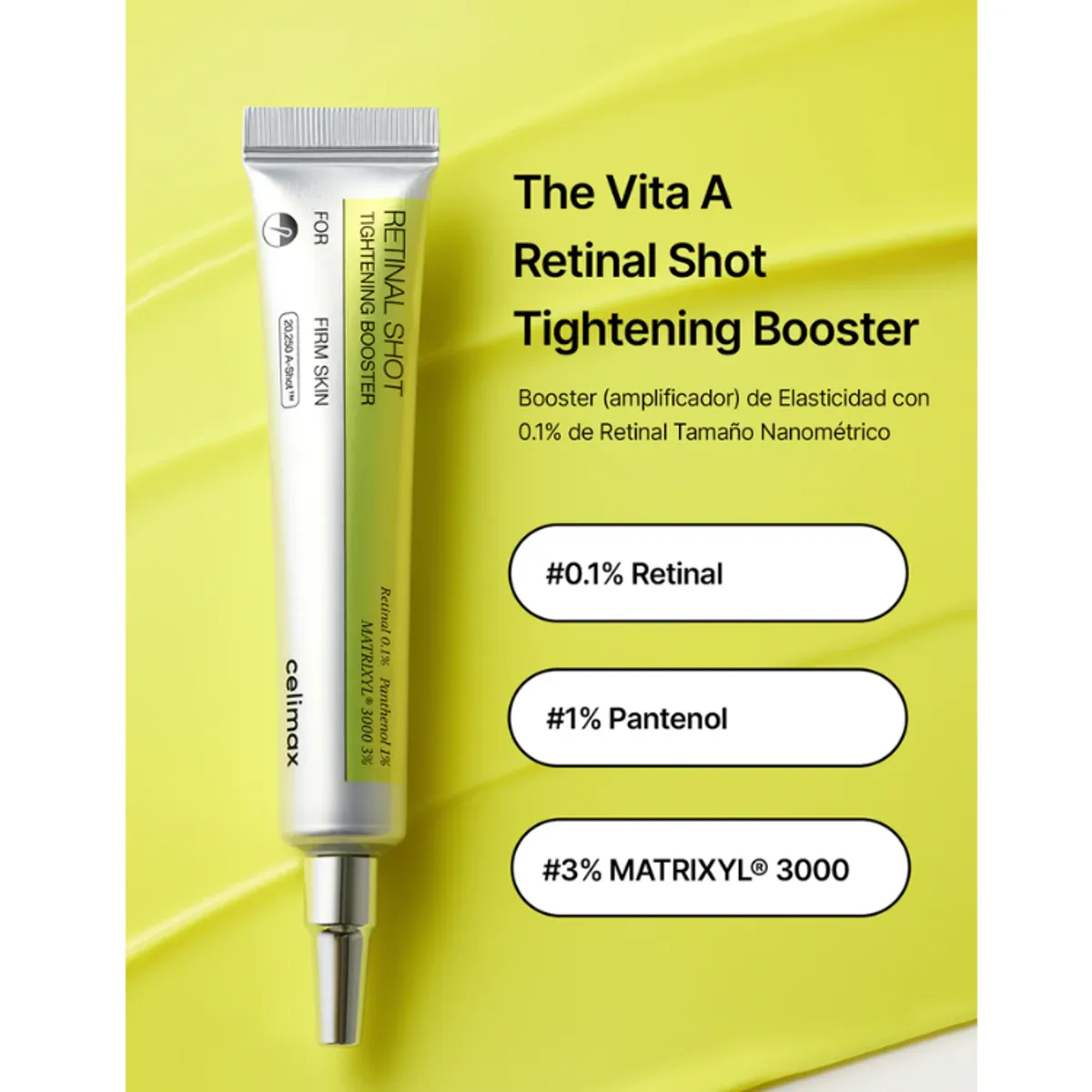 CELIMAX - Crema Antiedad Celimax Vita-A Retinal Shot Tightening Booster 15ml