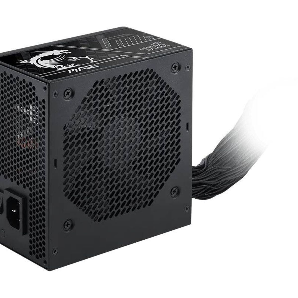 MSI - Fuente de Poder MSI MAG A650BN PCIE5 III, Cables Fijos, Certificada 80 Plus Bronze, 12V-2x6, ATX 3.1