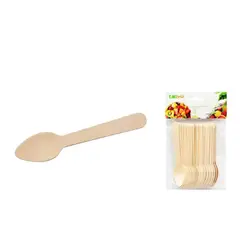 GENERICO - CUCHARA DE BAMBU 30PCS 11CM