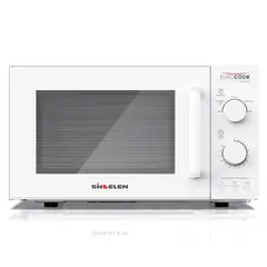 SINDELEN - Microondas Análogo Blanco MM-220BL 20 Lt