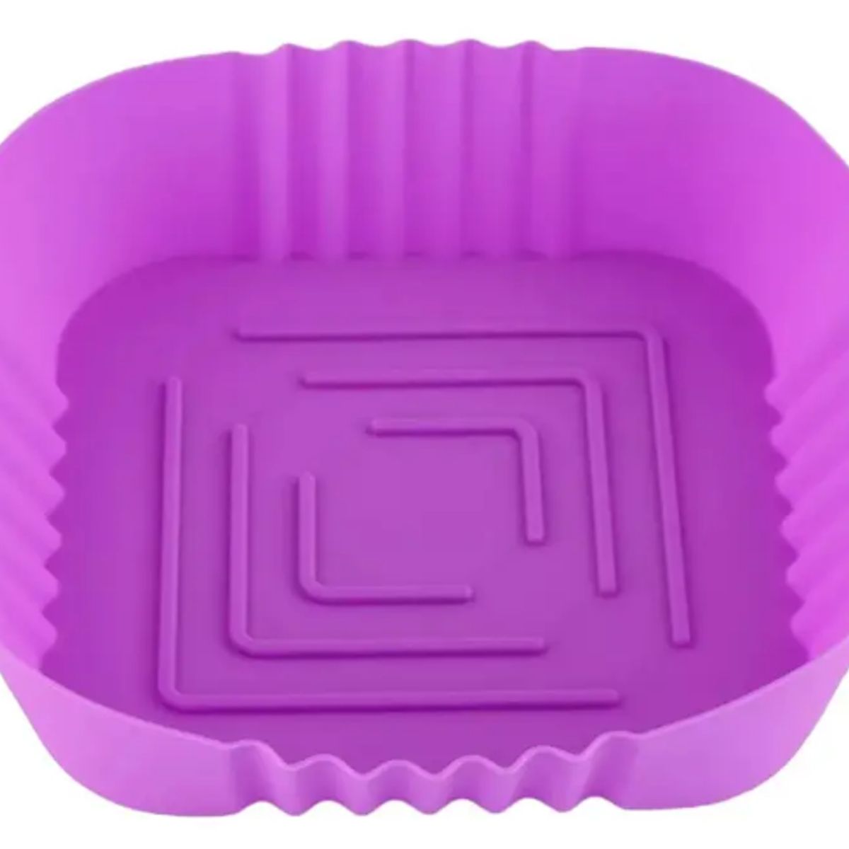 GENERICO - Cesto Bandeja De Silicona Para Air Fryer Reutilizable Freir