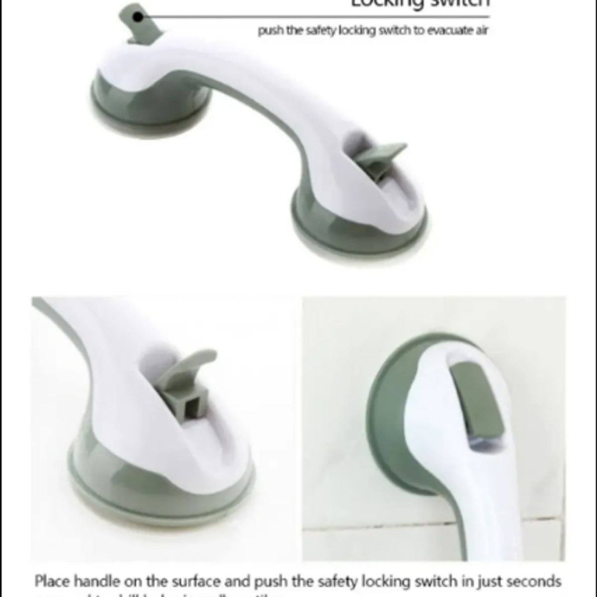 GENERICO - Accesorios Ducha Agarradera Manilla Soporte Seguridad Baño