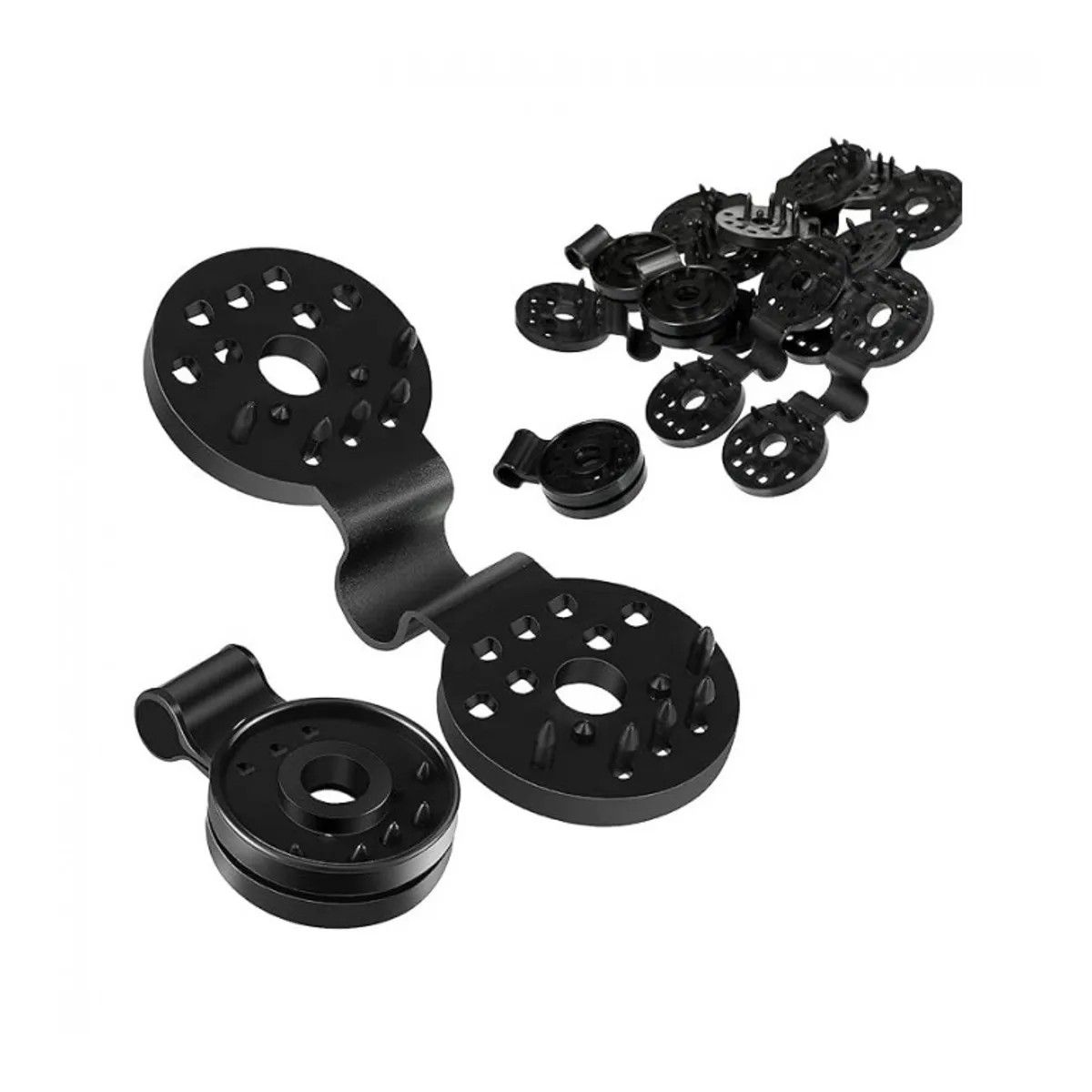 GENERICO - X10 Clips Ganchos Fijación Para Lona Toldo Malla