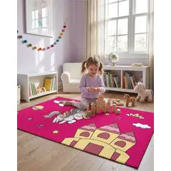 GENERICO - Alfombra de Juegos Infantil Practica de 120x160cm