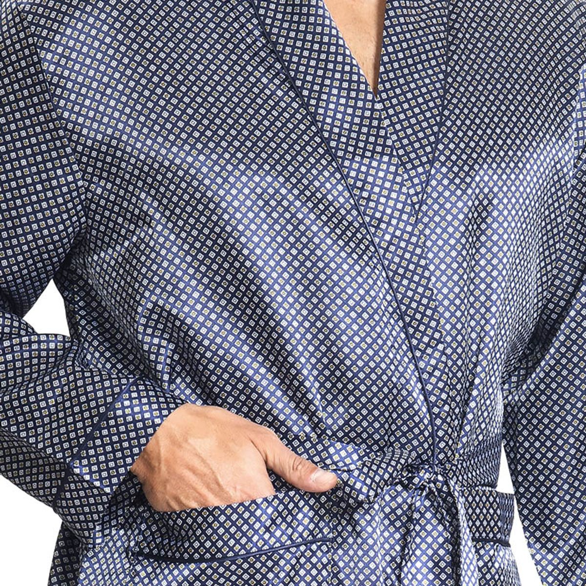 MONA - Bata Elegante Satin Hombre