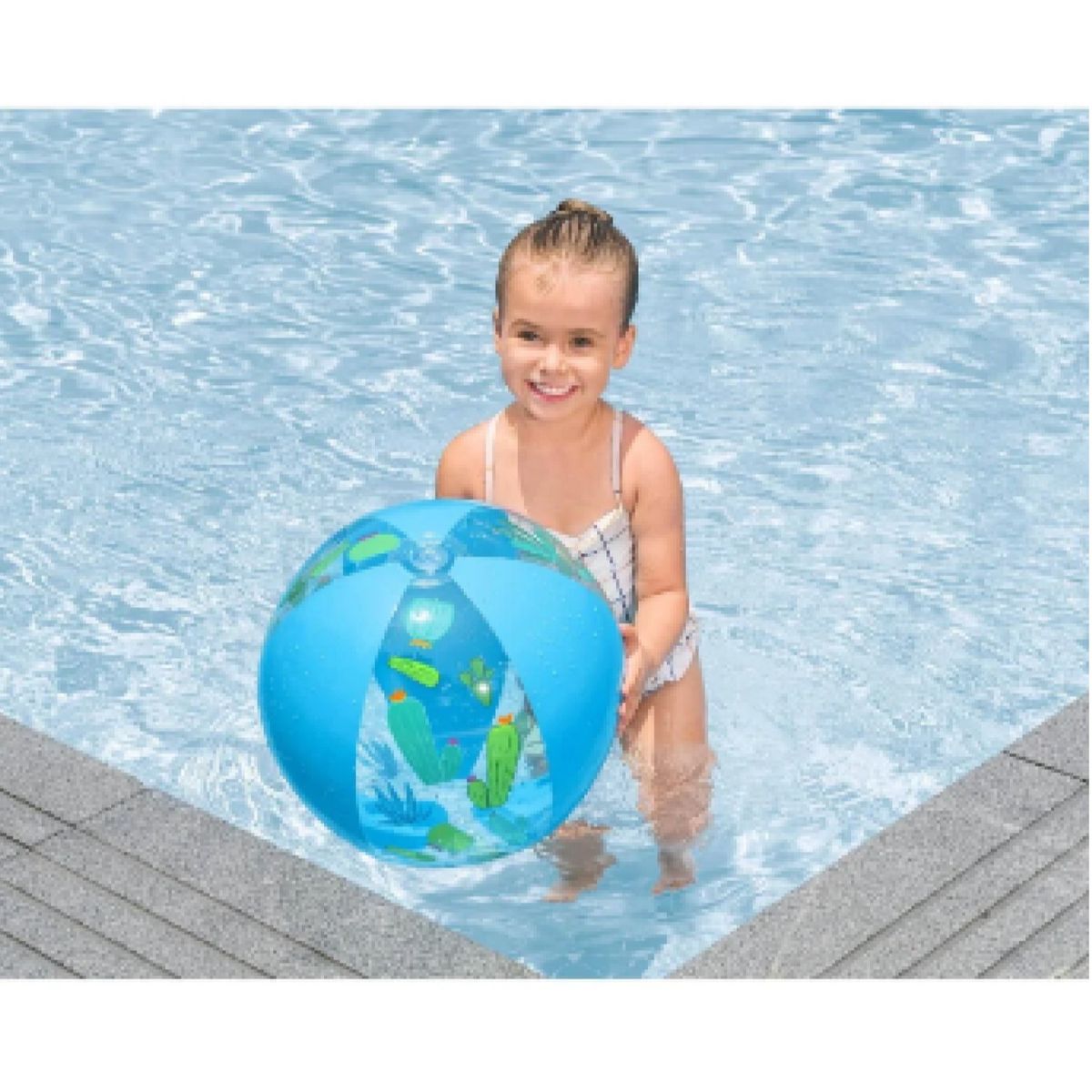 BESTWAY - Pelota Inflable Playa Splash 51cm Bestway Azul  Tcenter