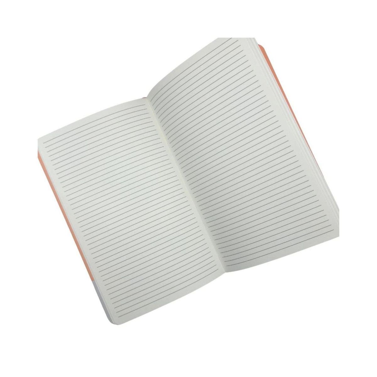 GENERICO - Libreta Grande 21x13cm Con Elastico. Pantone - Beige