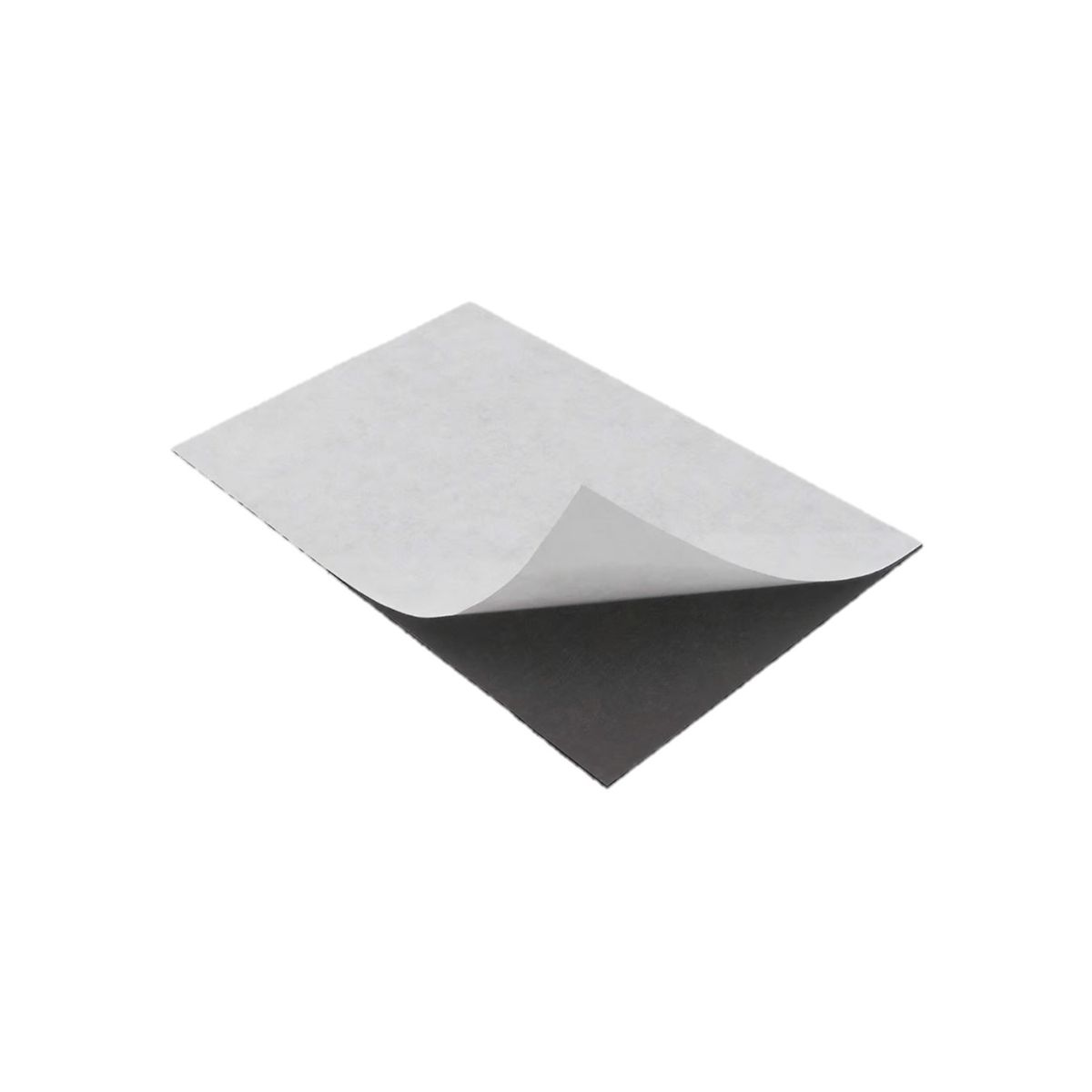 GENERICO - Papel Imantado Lado Con Adhesivo Hoja Magnetica Iman