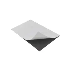 GENERICO - Papel Imantado Lado Con Adhesivo Hoja Magnetica Iman