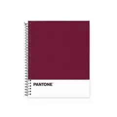 GENERICO - Cuaderno Medio Oficio 17x21,2cm 150 Hojas. Pantone - Vino