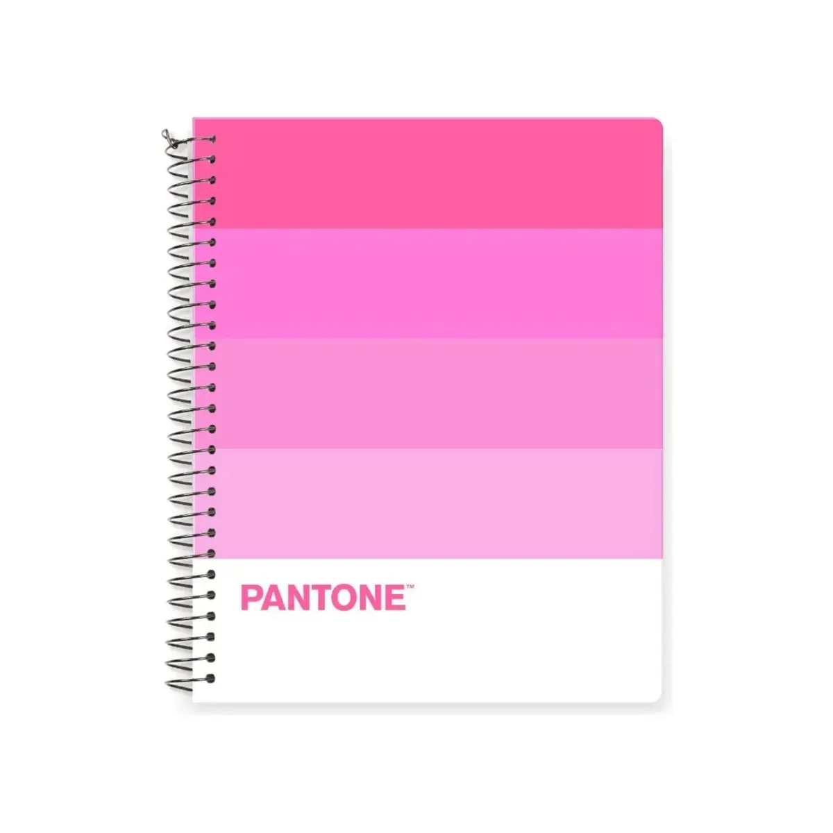 GENERICO - Cuaderno Medio Oficio 17x21,2cm 150 Hojas. Pantone - Rosa