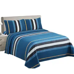 GENERICO - Sabana Polar King , Premiun, Azul rayas