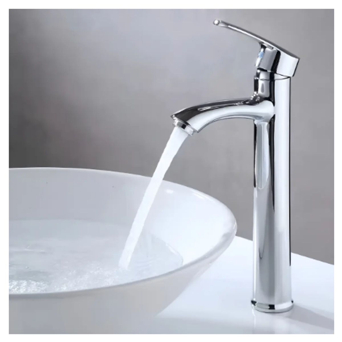 GENERICO - Llave Grifo Monomando De Baño Acero Inoxidable27cm Lavamanos