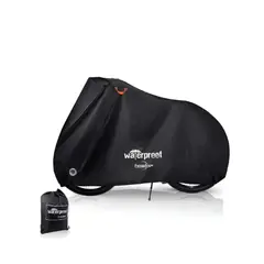 GENERICO - Carpa Cobertor Funda Para Bicicleta Impermeable 110 X 200cm Negro