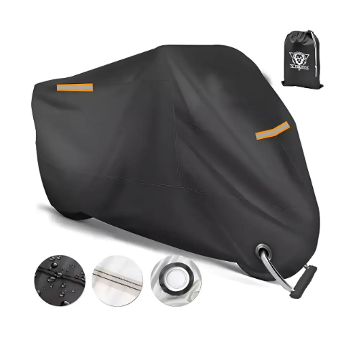 GENERICO - Funda Bicicleta Cubre Moto Carpa Cobertor Impermeable 245cm