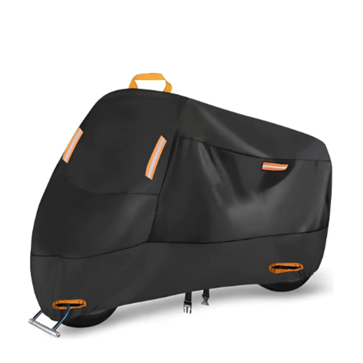 GENERICO - Funda Impermeable 100% Protector Cubre Motos Bicicletas Xxl