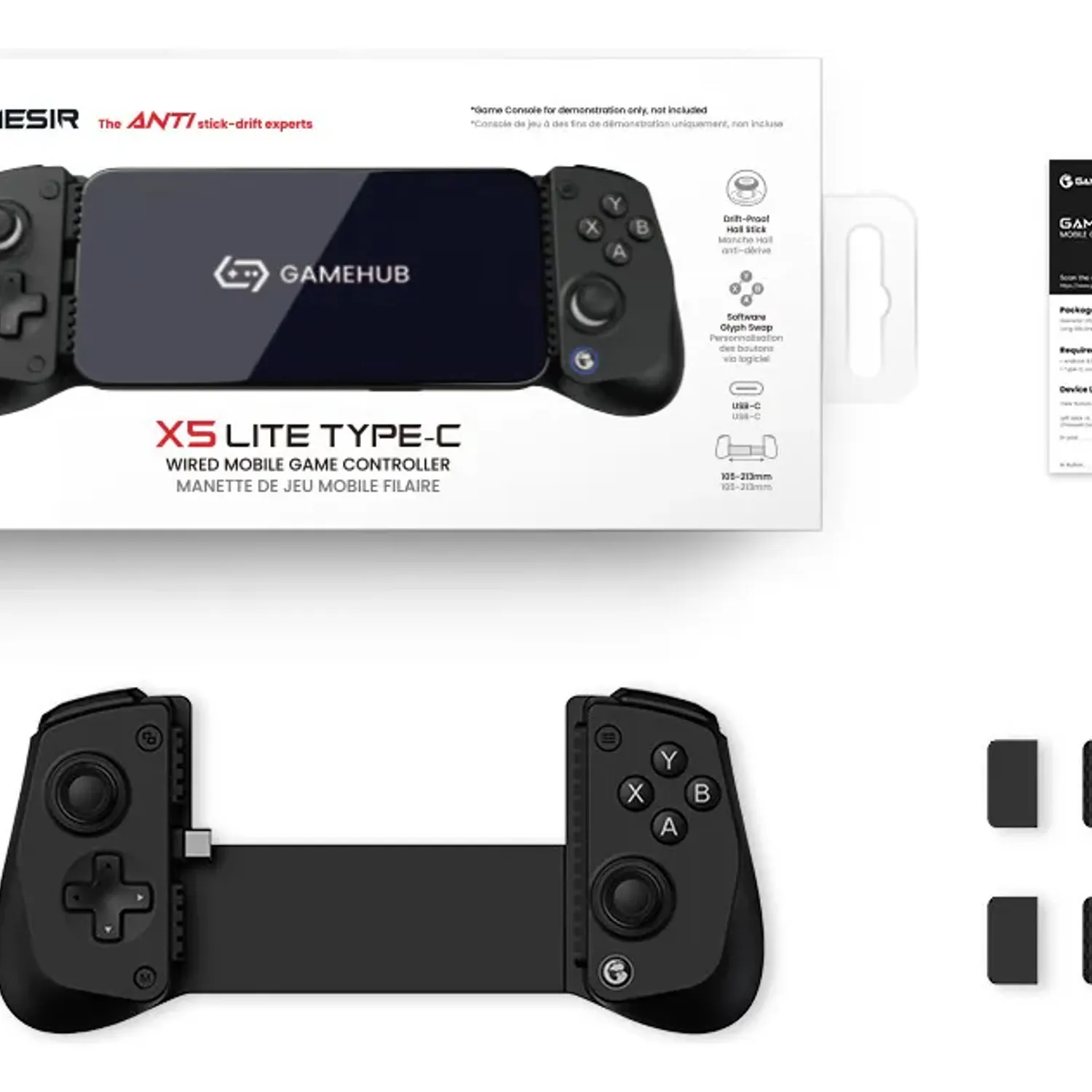 GAMESIR Mando GameSir X5 Lite para iPhone 1516, Android y iPad