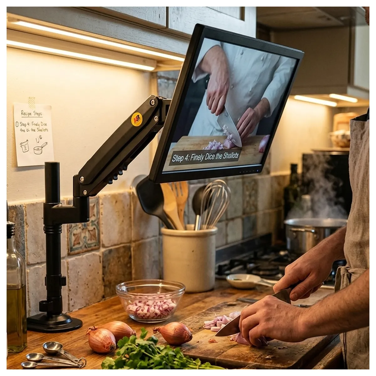 MALIK - Soporte Monitor 17 a 32 Pulgadas NB-H100 de Mesa