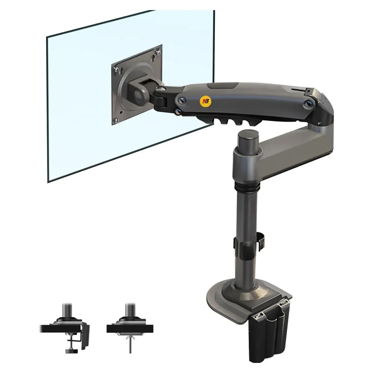 MALIK - Base de Mesa Profesional NB-H100 Monitor 17-32