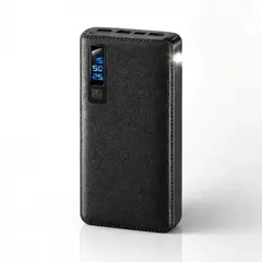 MOVI - Power Bank Batería Externa Portatil 20000mAh Carga Rápida USB Linterna LED Universal