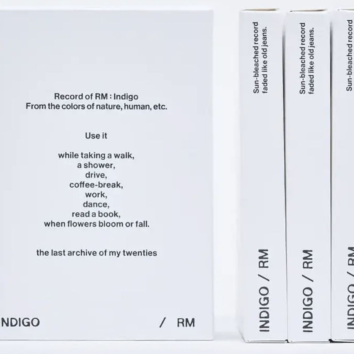 GENERICO - BTS RM - INDIGO POSTCARD EDITION WEVERSE ALBUMS VER.