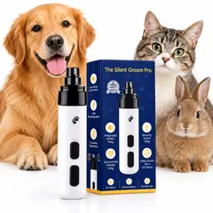 GENERICO - Cortador Lima De Uñas Eléctrica Para Mascotas 2 Velocidades
