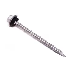 GENERICO - Tornillo Hexagonal Punta Espada Con Golilla 10x1.1/2 500 unidades