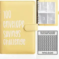 GENERICO - Carpeta 100 desafíos de ahorro Dhogar Amarillo