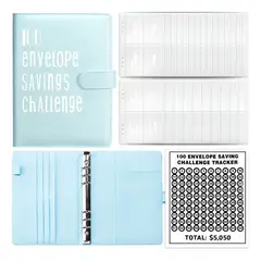 GENERICO - Carpeta 100 desafíos de ahorro Dhogar Crema