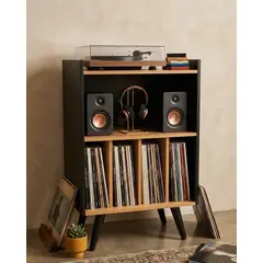 GENERICO - Mueble Rack para vinilos de 60 cm x 40cm x 91 cm