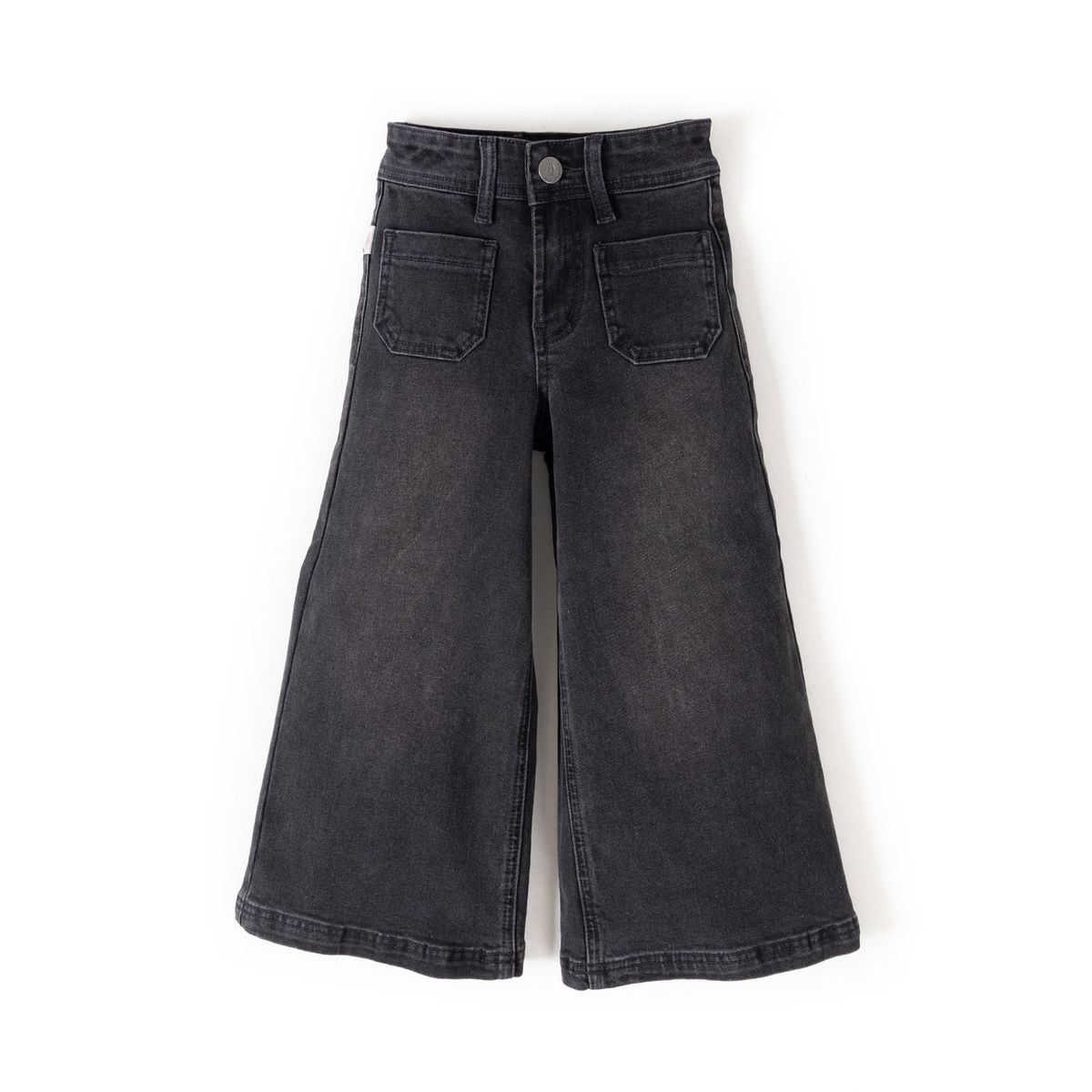 HUSH PUPPIES - Jeans Niña Pipa Negro HUSH PUPPIES